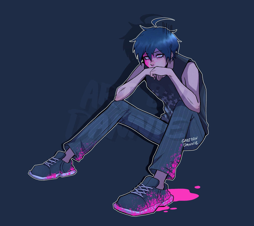 Shuichi Saihara (fan art for Danganronpa) 2022