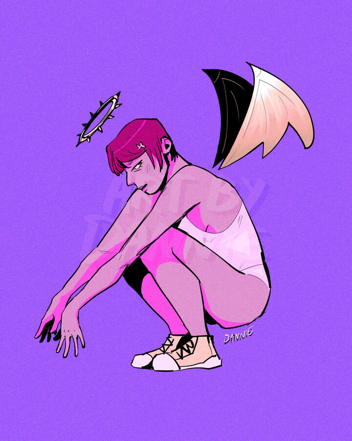 Sneaker Angel 2024 (purple)